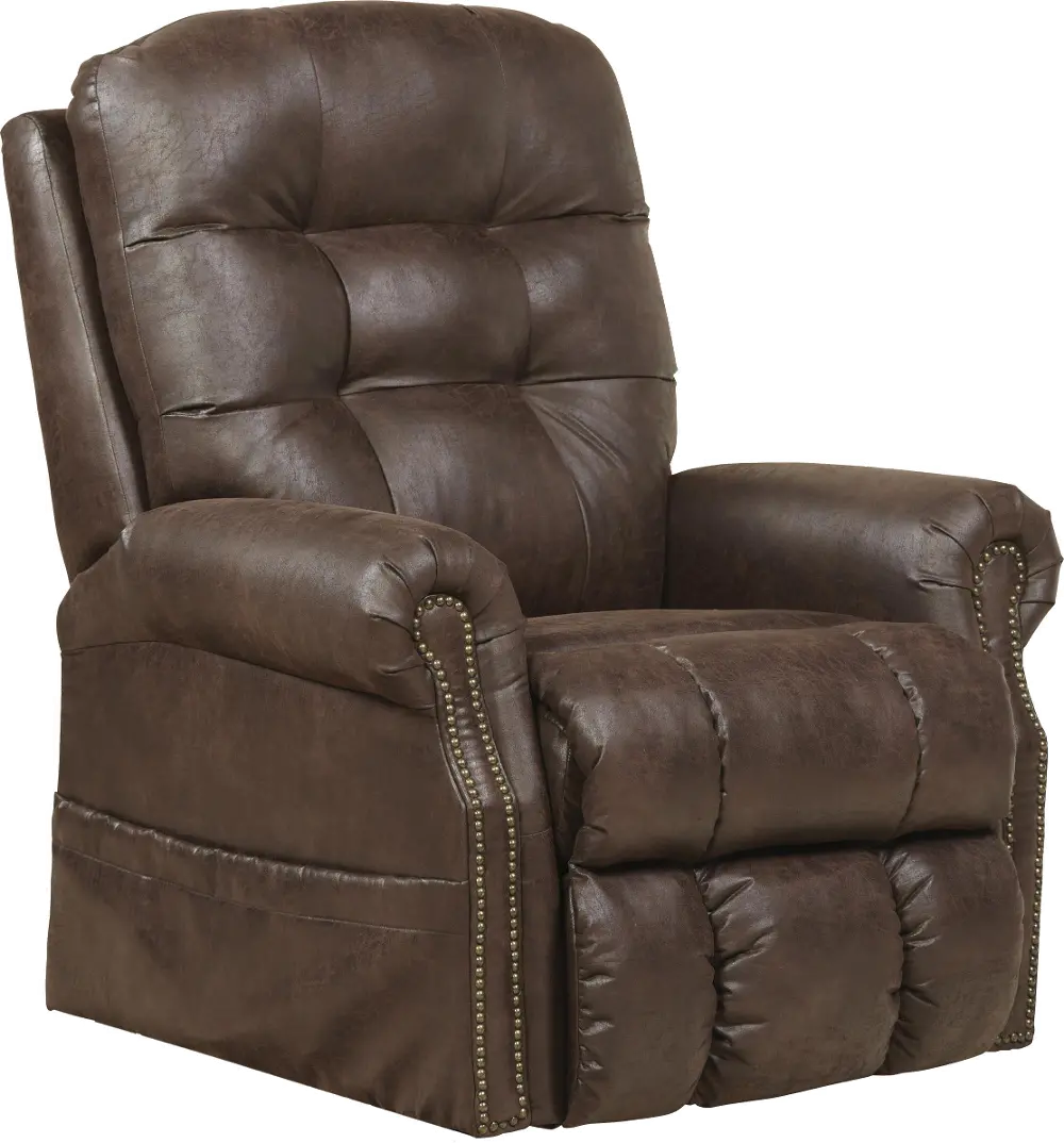 4857/1227-09/SABLE Ramsey Brown Power Lift Recliner with Massage and Heat-1