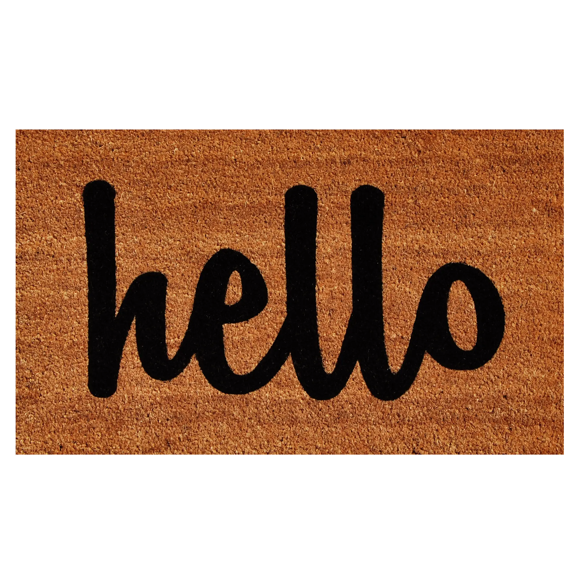 Hello Color Block Doormat