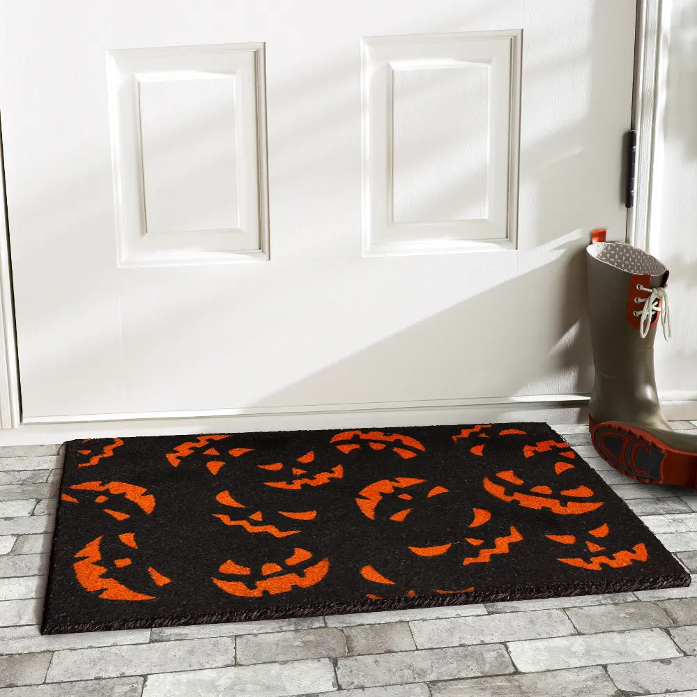 101771729 Spooky Pumpkins Doormat-1