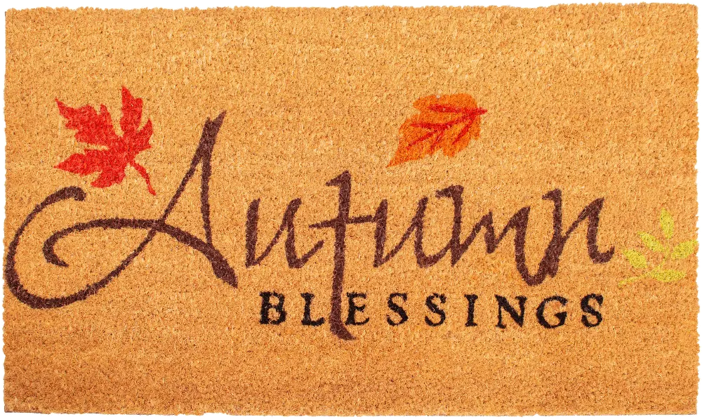 101841729 Autumn Blessings Doormat-1