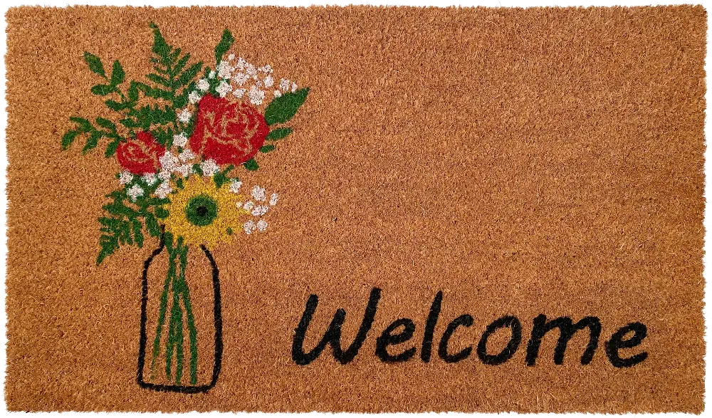 103381729 Summer Bouquet Doormat-1