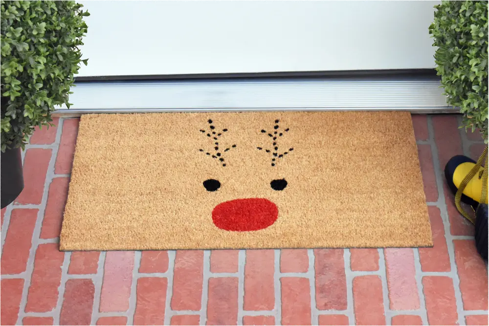 105012436 Rudolph Doormat-1