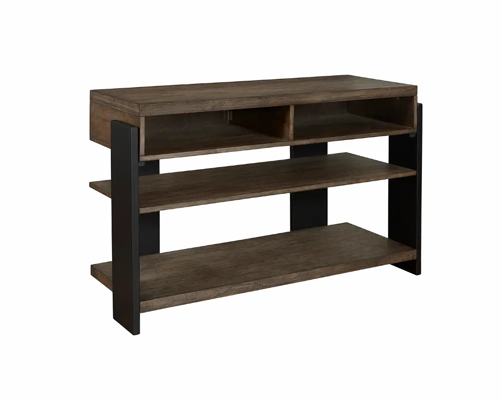 Winter Park Clay and Black Sofa Table-1