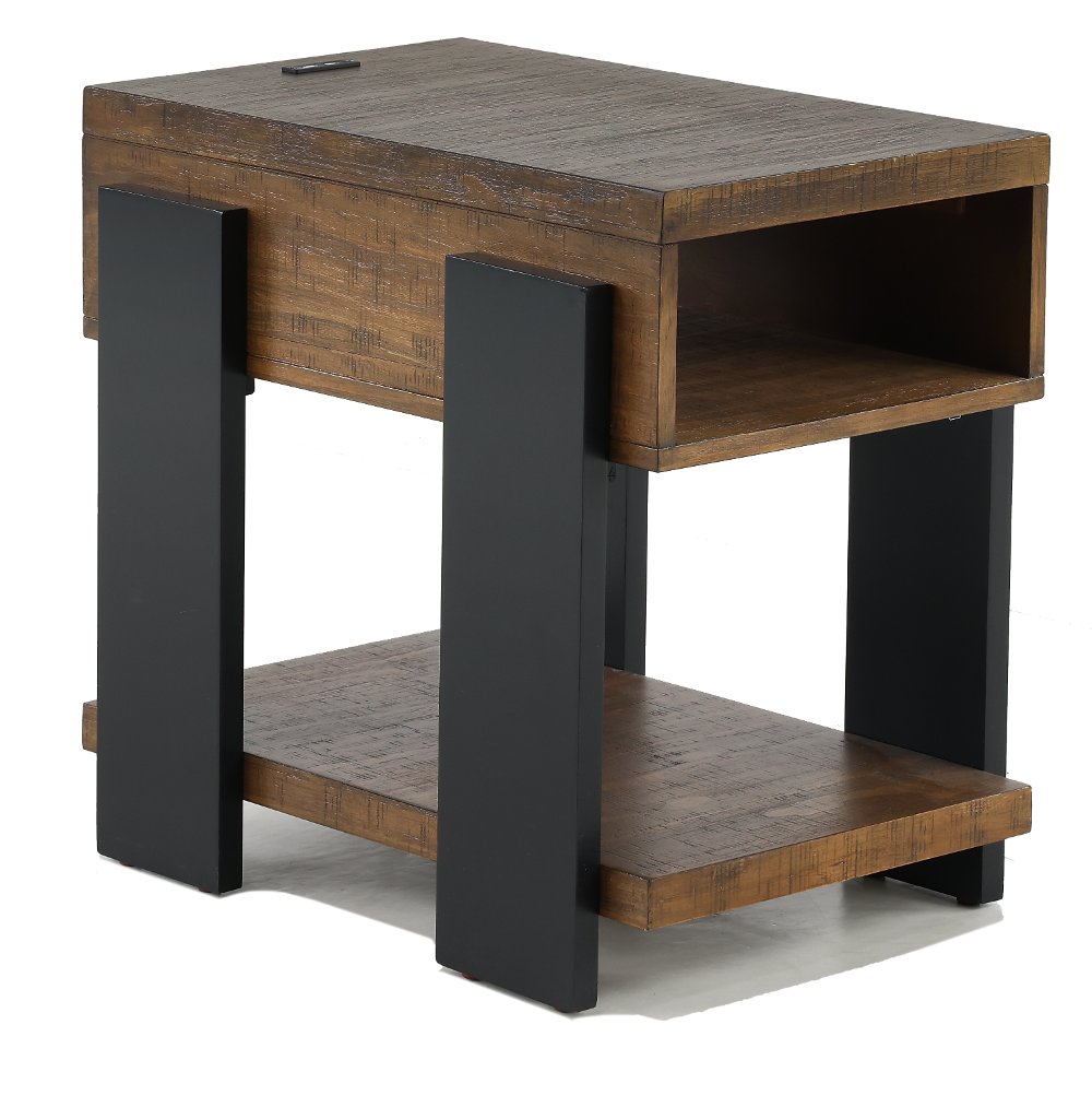 Winter Park Clay and Black Side Table