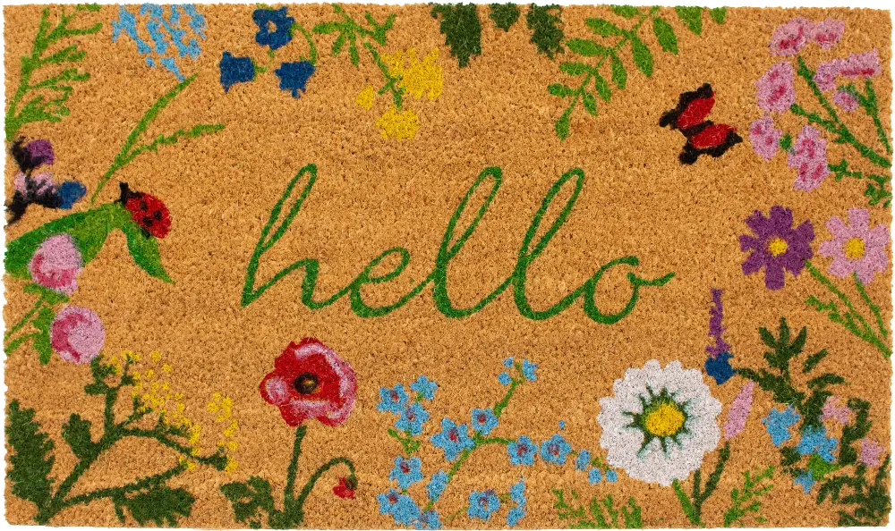 105991729 Hello Spring Doormat-1