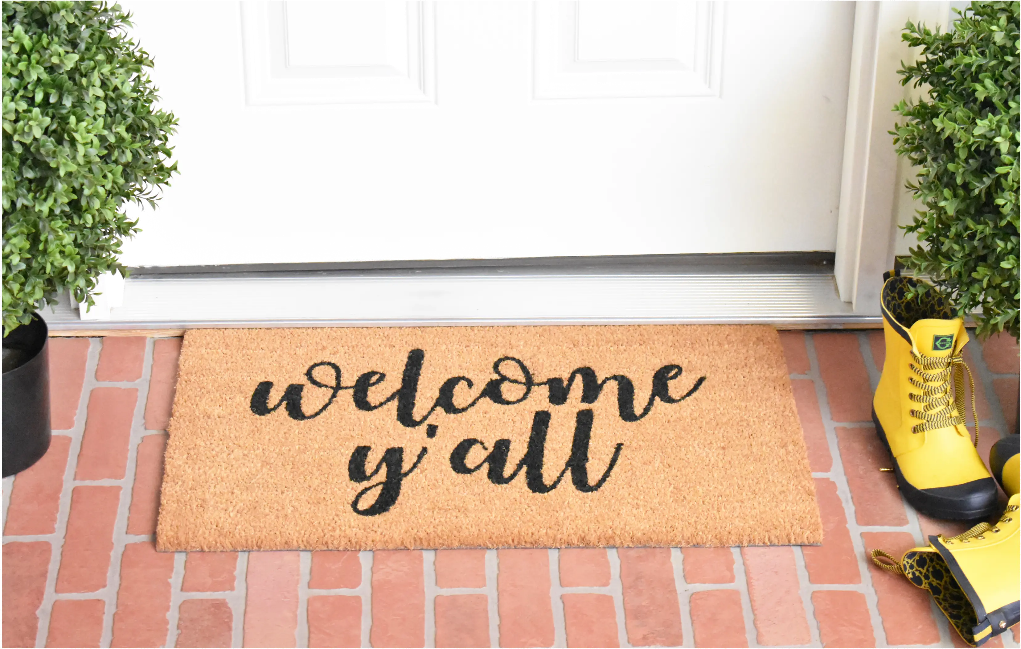 Welcome Yall Doormat