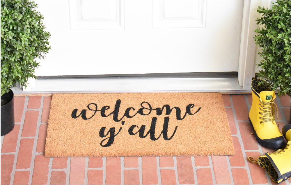 Welcome Yall Doormat