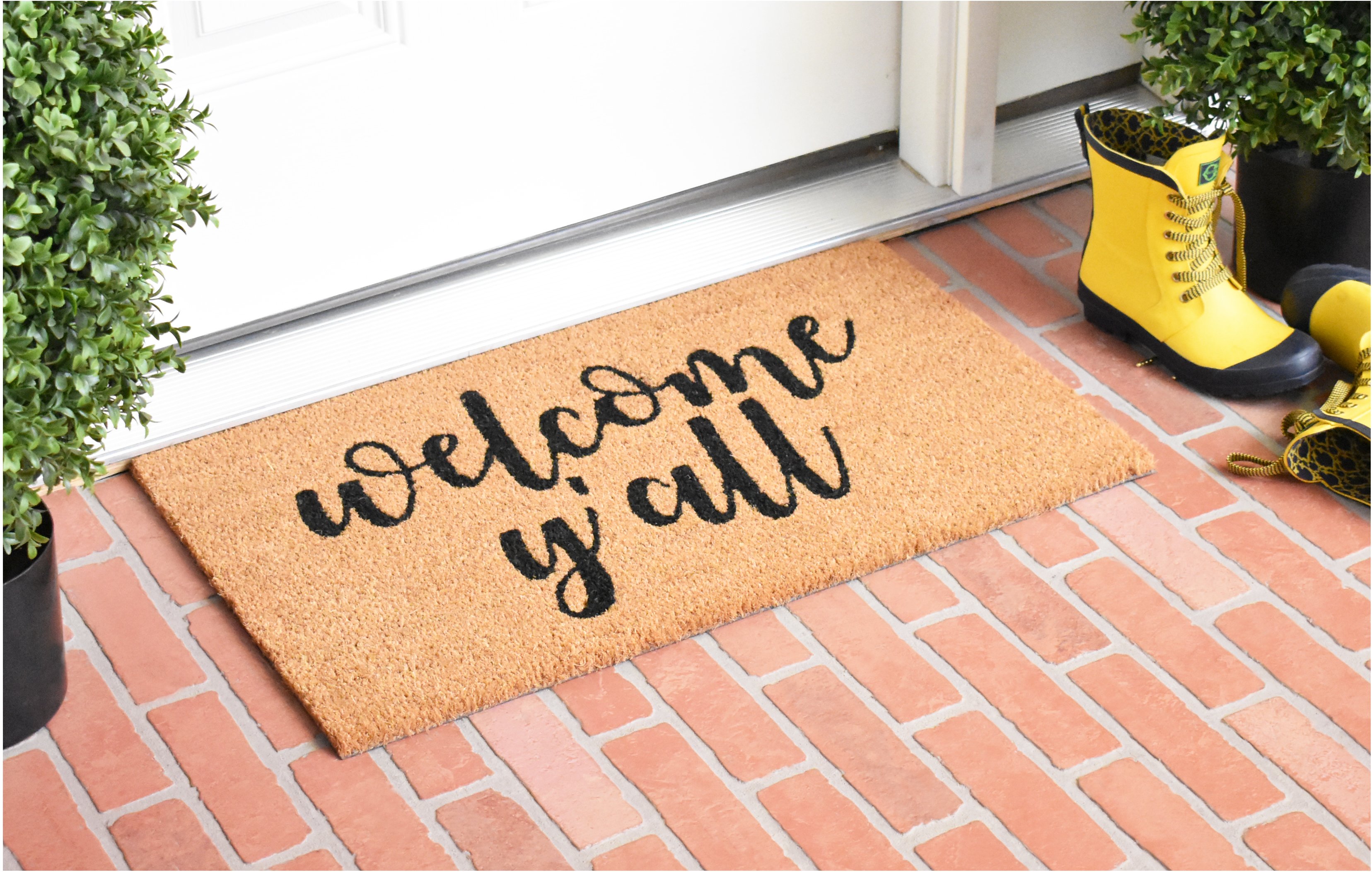 Welcome Y'all Doormat | RC Willey