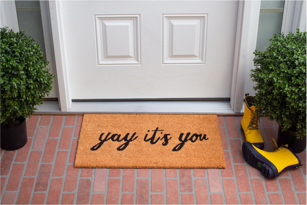 Yay Its You Doormat