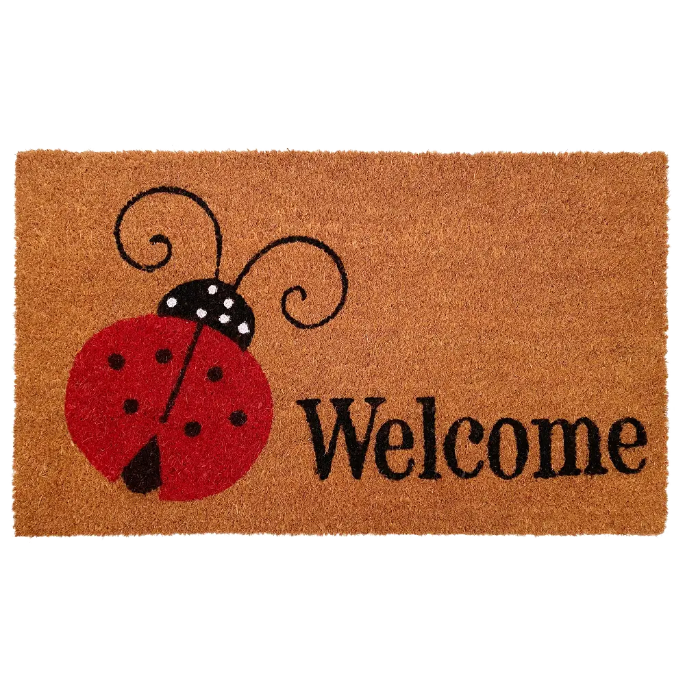 121431729 Ladybug Welcome Doormat-1