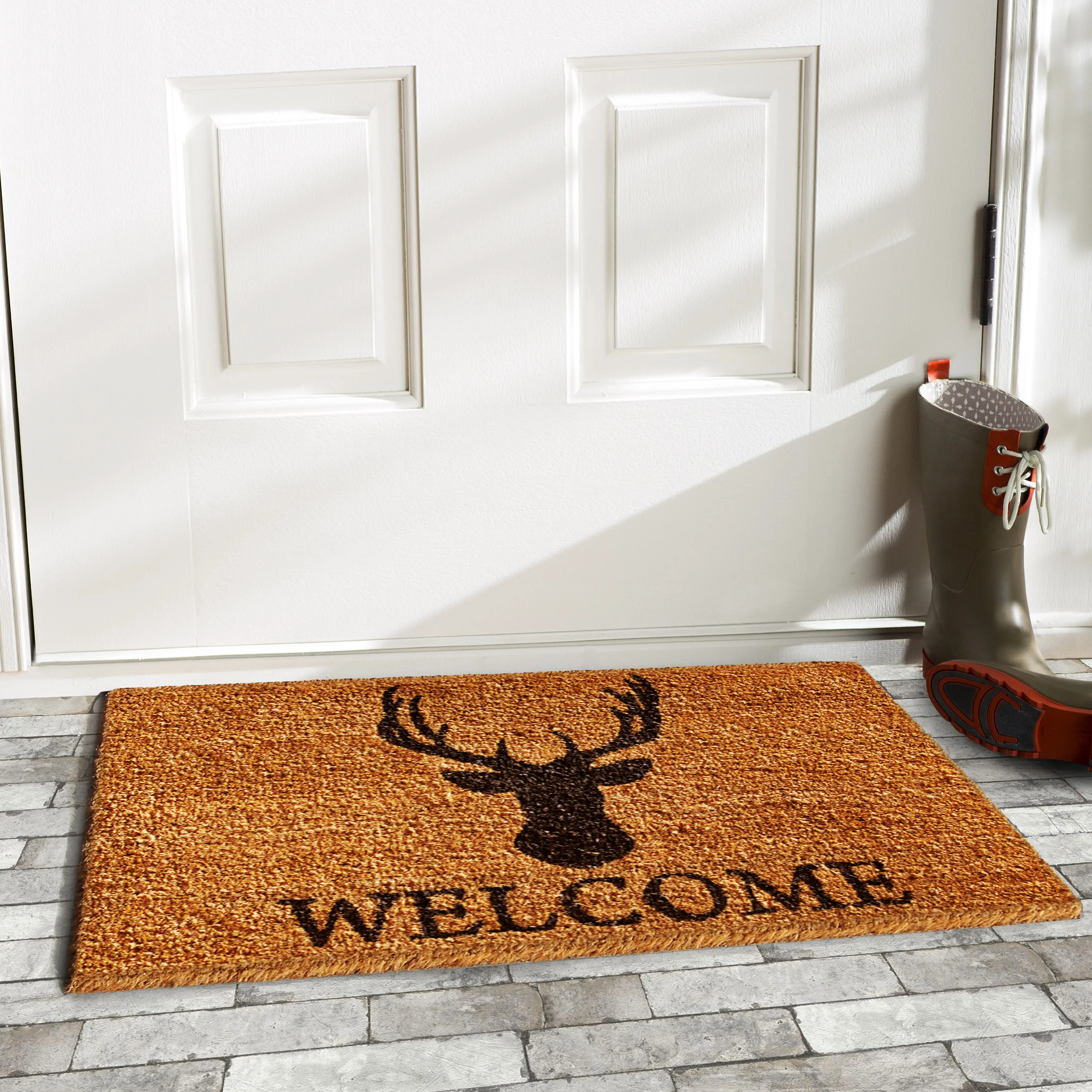 Welcome Deer Doormat