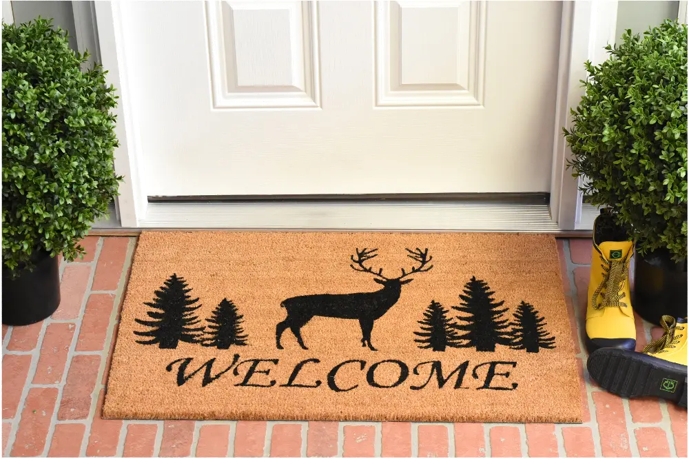 121681729 Elk Forest Welcome Doormat-1