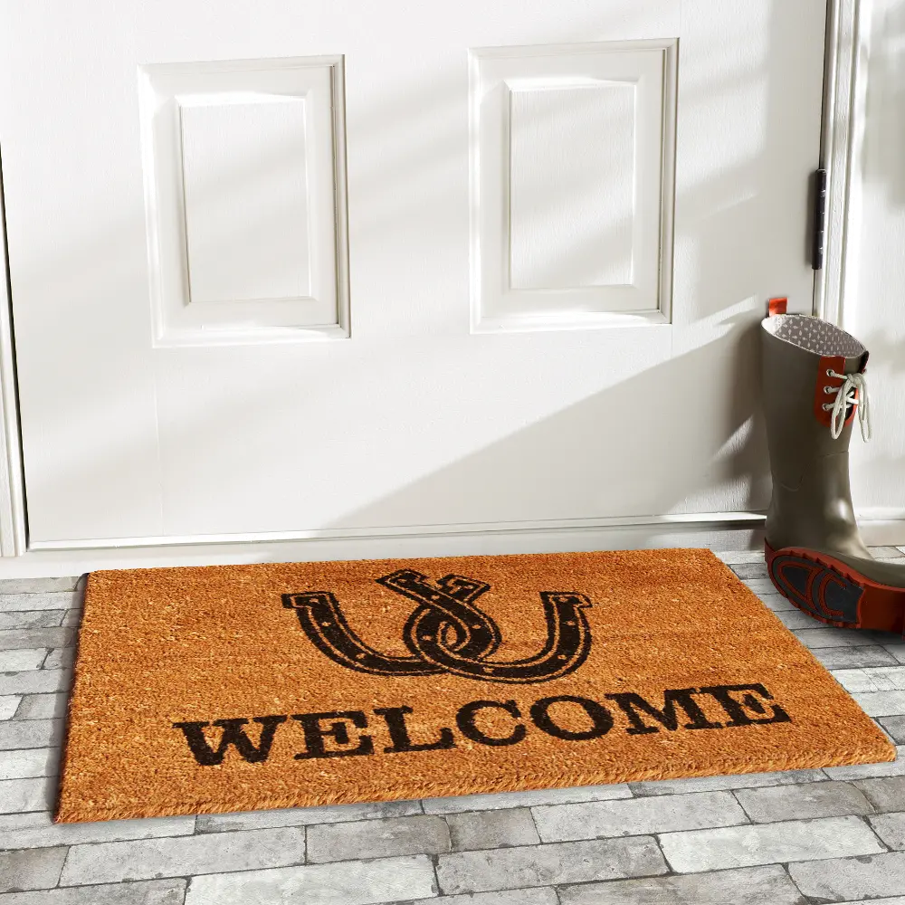 121721729 Horseshoe Welcome Doormat-1
