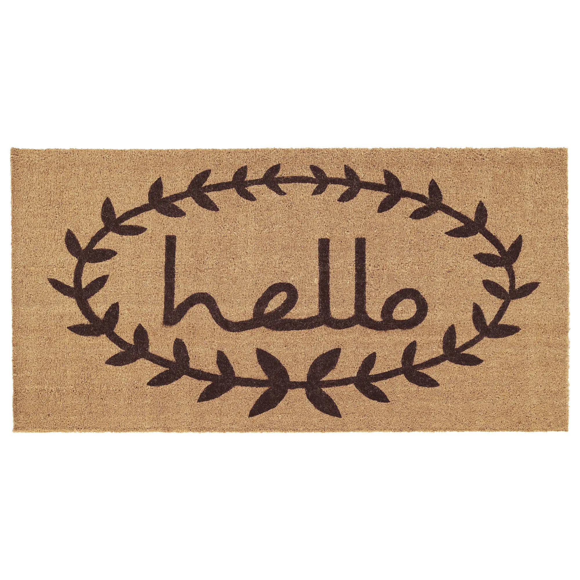 Calico Hello Doormat