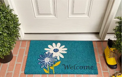 Hello Spring Doormat – blackandwheatco