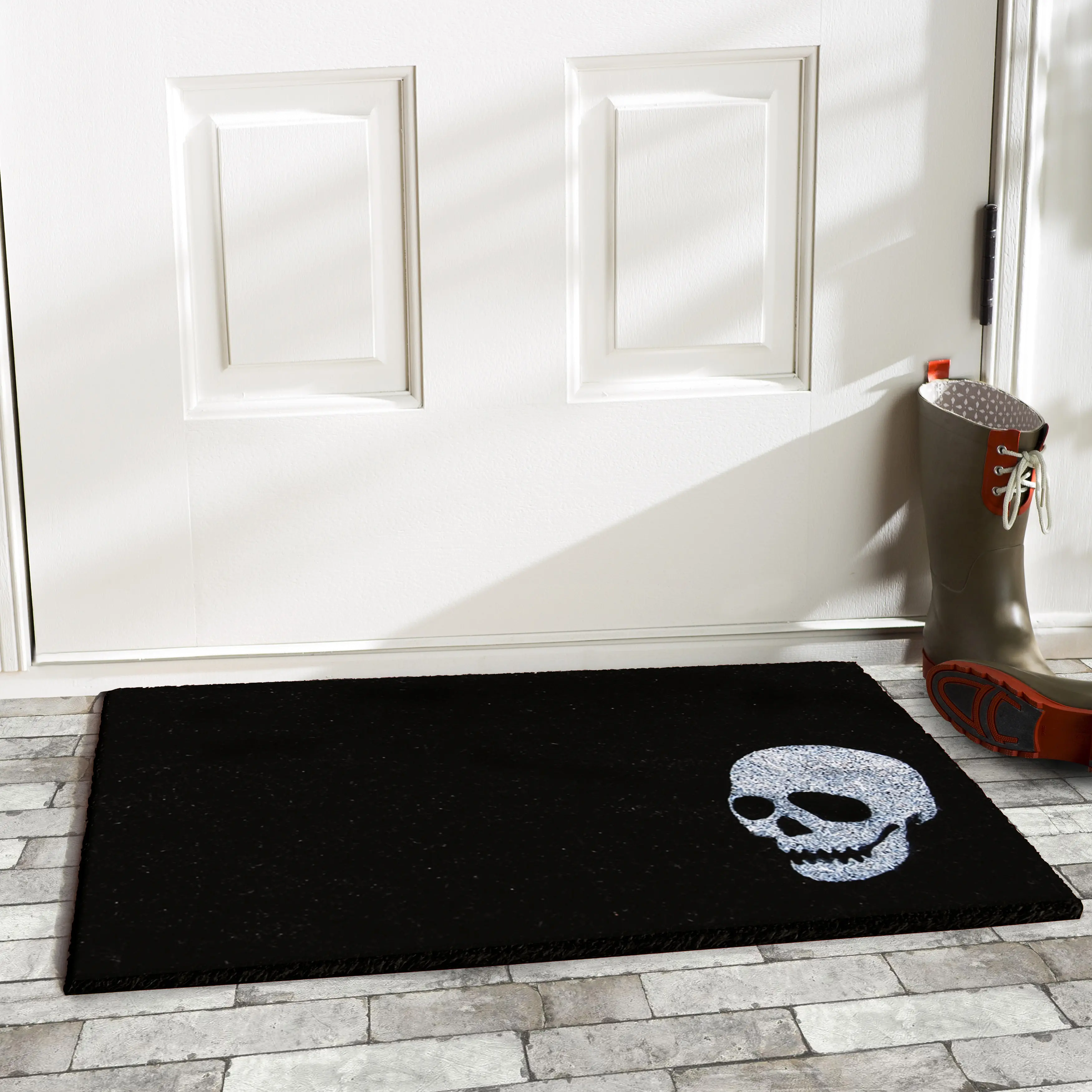 Grinning Skull Doormat