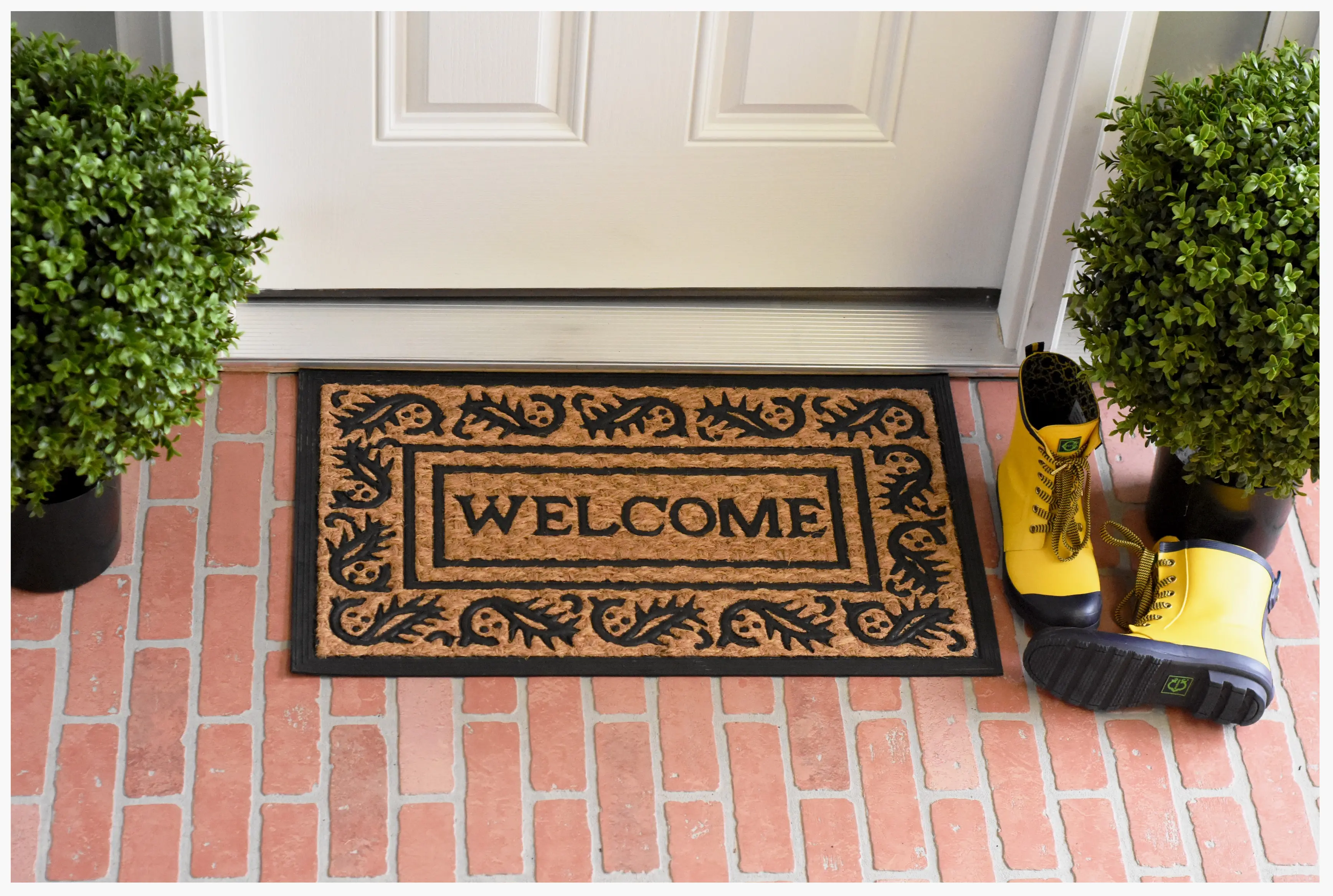 Border Welcome Doormat