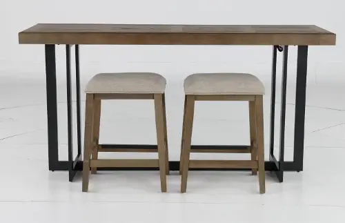 Susan console table and stool online set