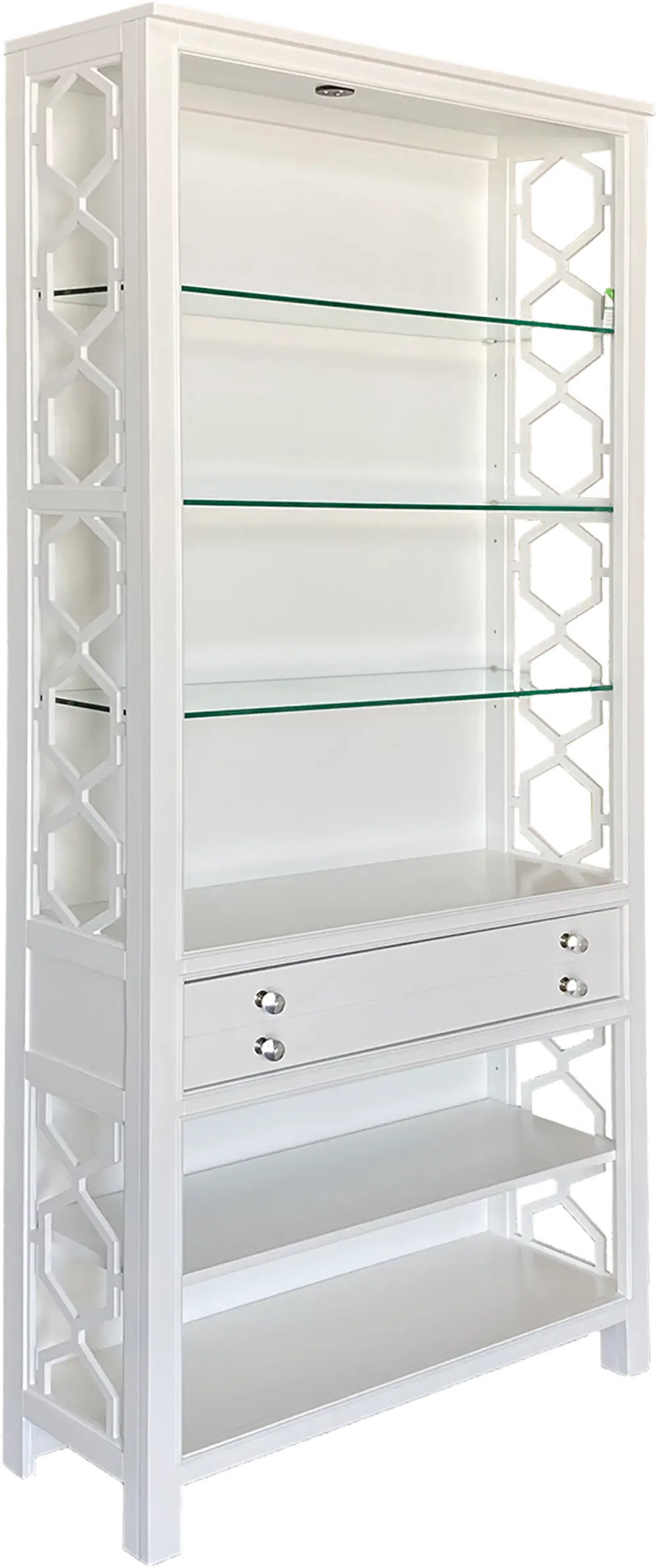Arbor Paris White Bookcase-1