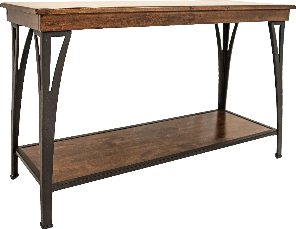 District Cool Copper Sofa Table-1