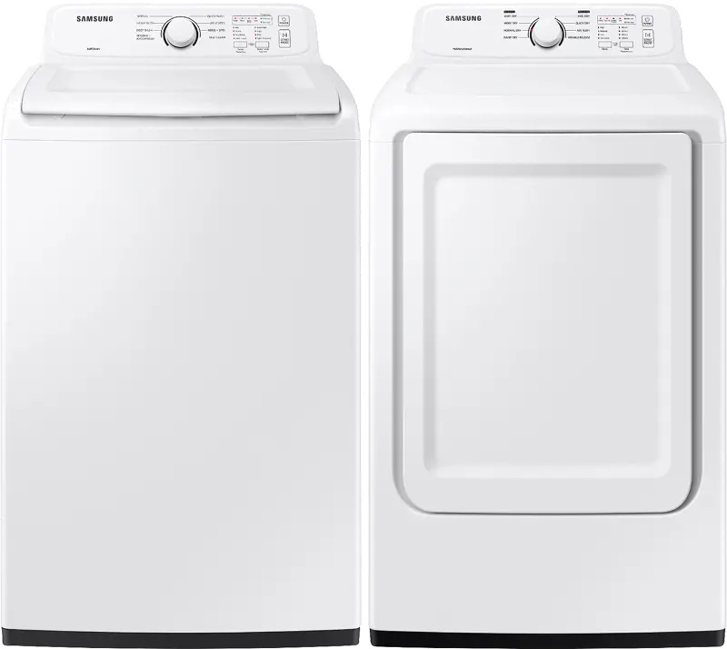 Samsung Electric Front Load Laundry Pair - 6000W