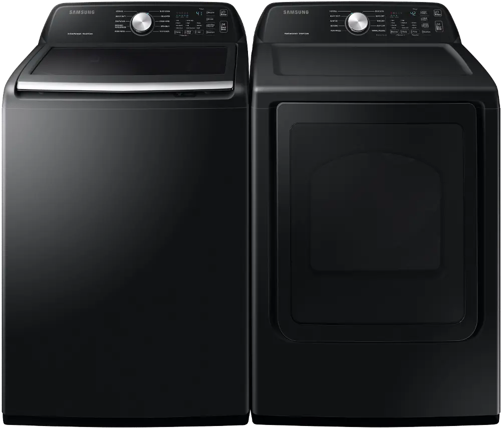 .SUG-B/B-GAS-3400-PR Samsung Black Gas Laundry Pair - 3400-1