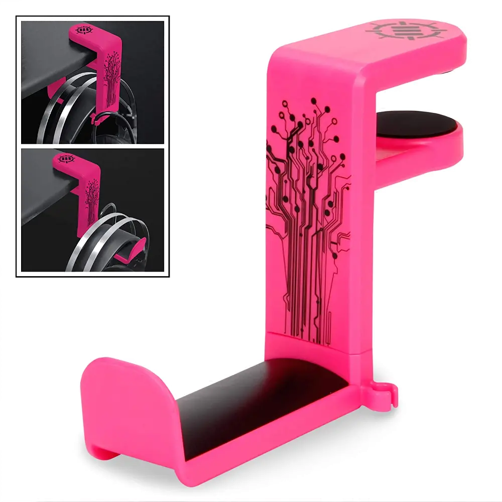 ENHANCE Gaming Headphone Holder - Pink-1