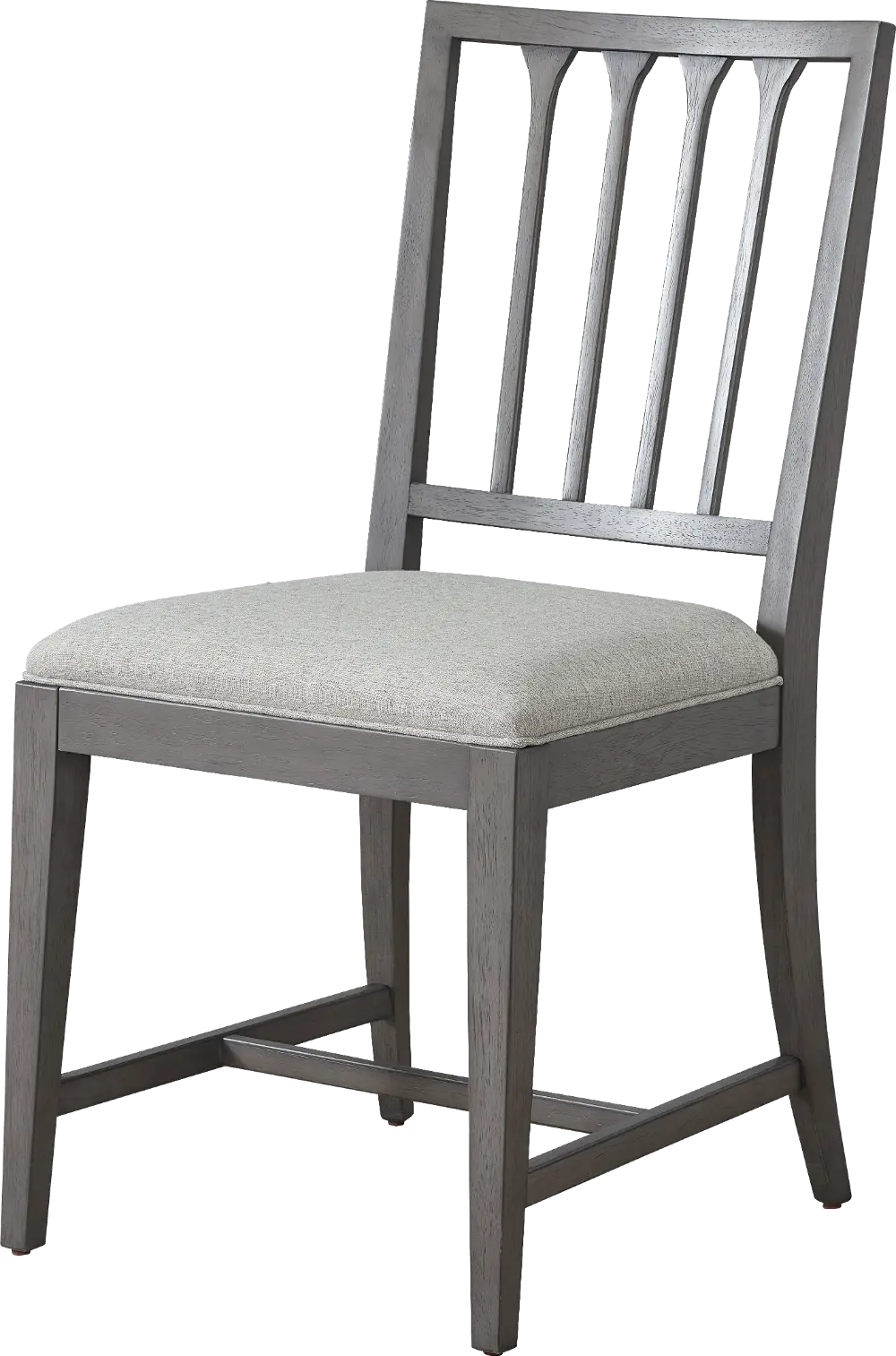 Modern Eclectic Gray Dining Room Chair-1