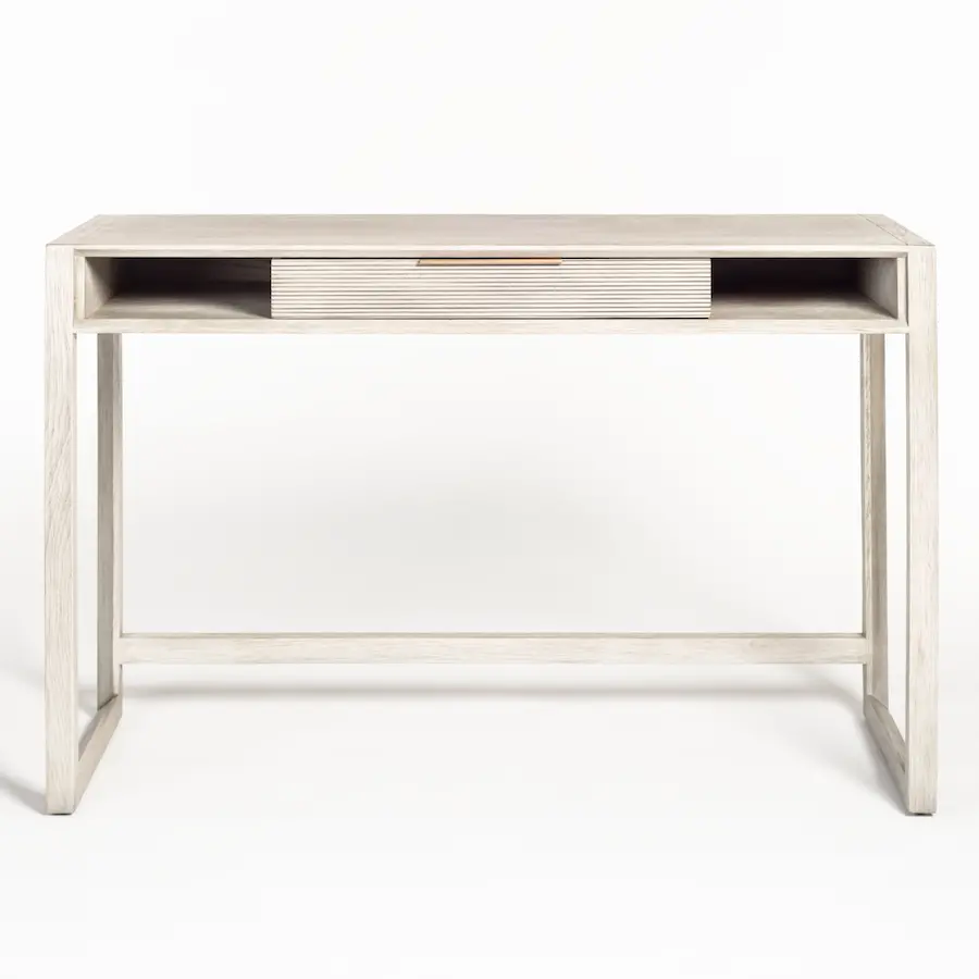 Rebel Brushed Smoke Beechwood Desk-1