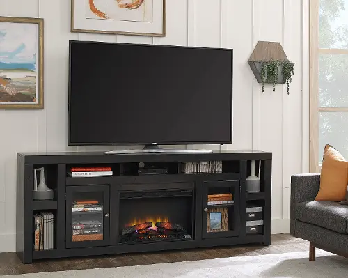 Rc willey deals fireplace tv stand