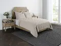 Lana Natural Taupe 3 Piece Queen Bedding Collection