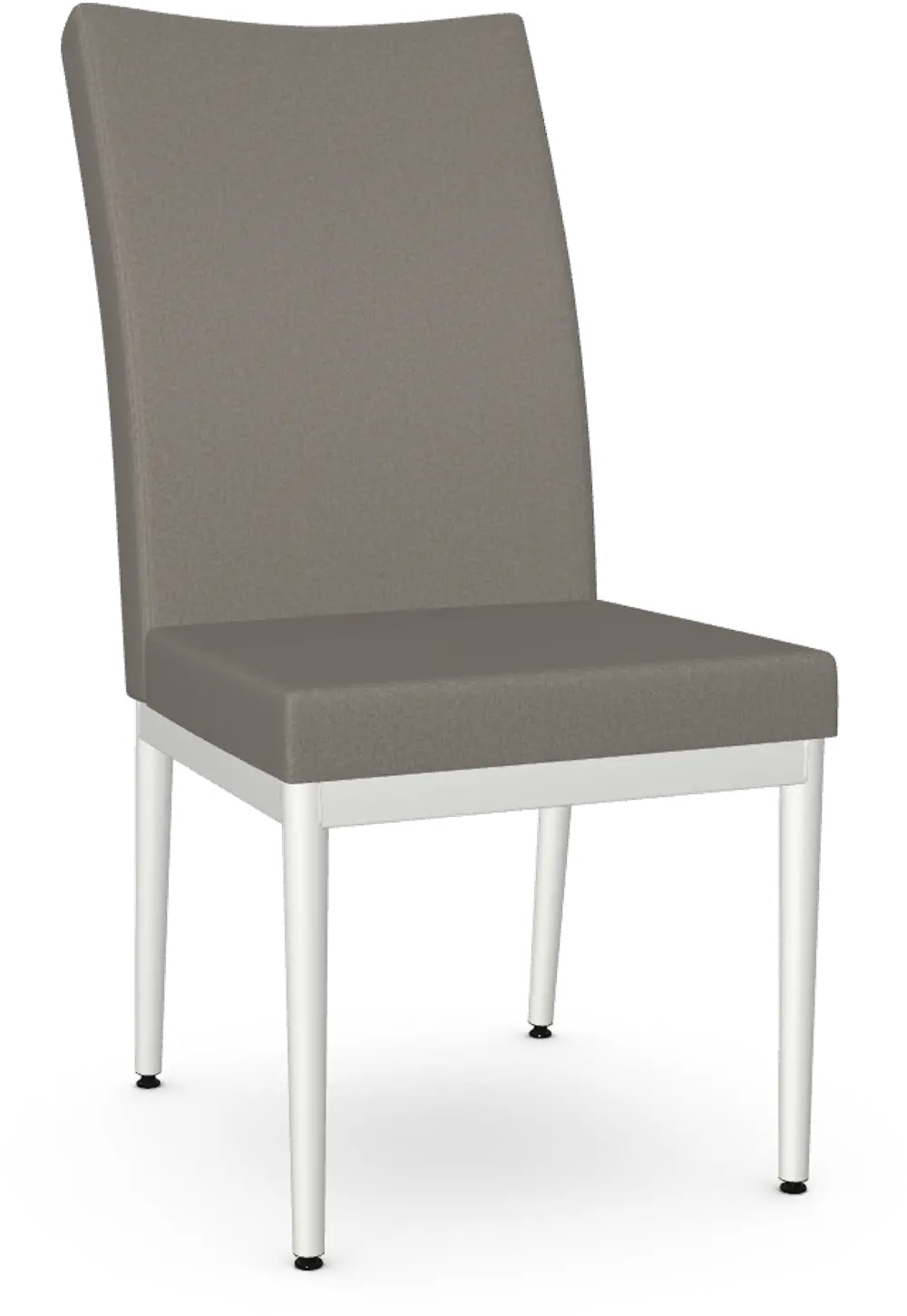 Italian Gray Upholstered Dining Room Chair-1