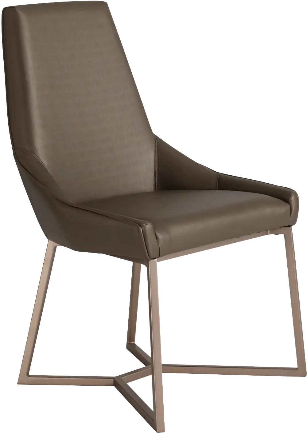Patina Chocolate Brown Upholstered Dining Chair-1
