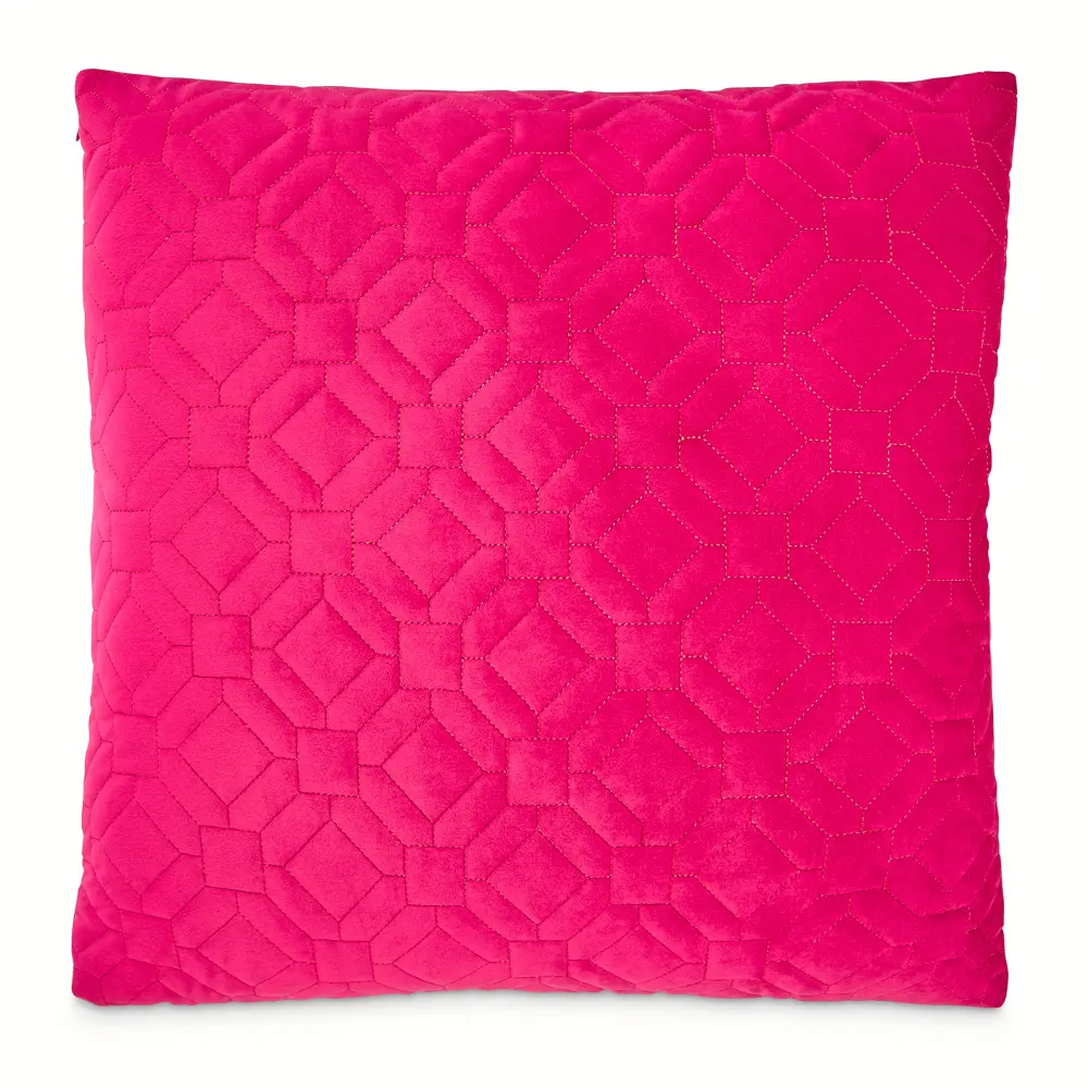 Danberry Hot Pink Square Pillow-1