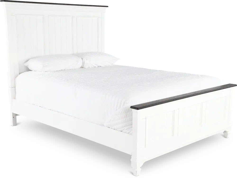 Allyson Park White Queen Bed-1