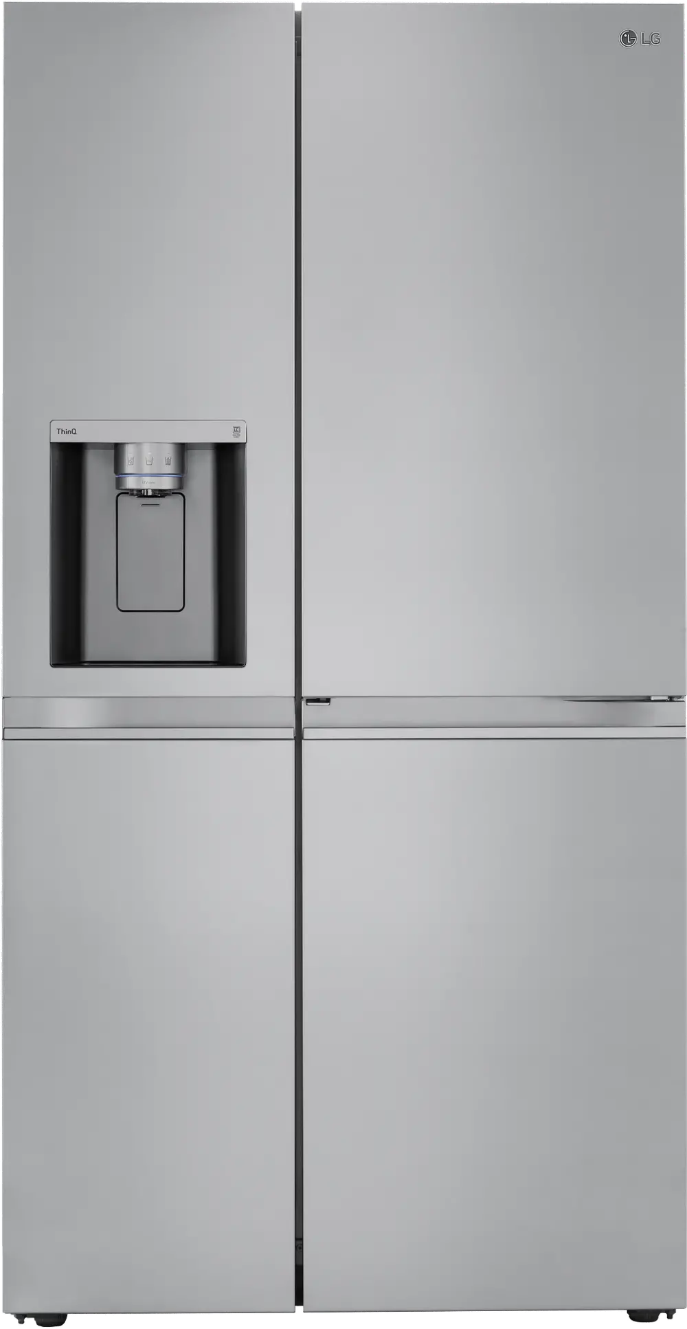 LRSDS2706S LG 26.8 cu ft Side by Side Refrigerator - Stainless Steel-1