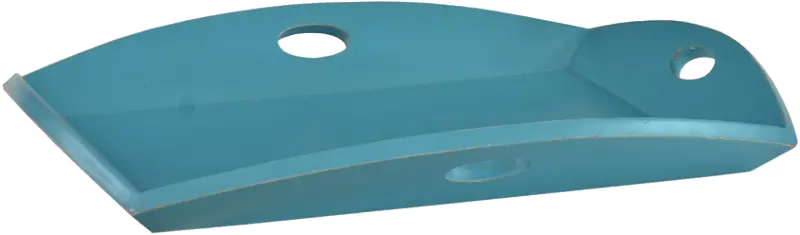Cyan Blue Homestead Tray