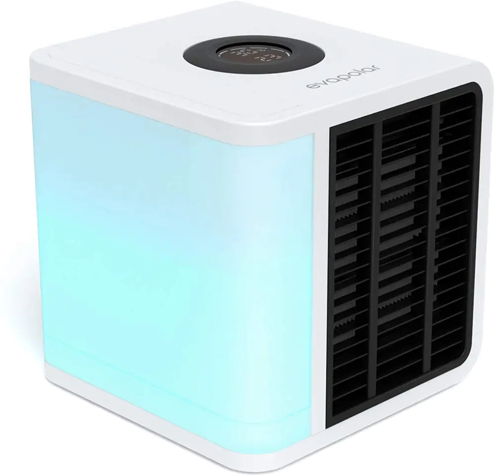 EvaLight White Personal Air Evaporative Cooler/Humidifier-1