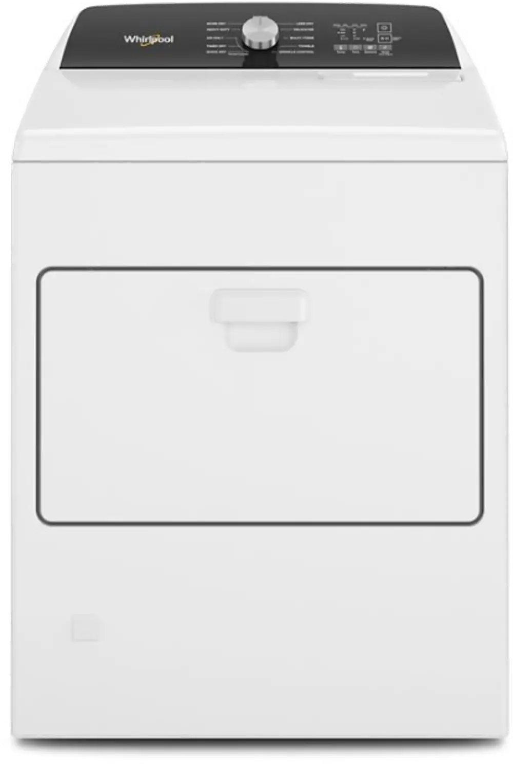 WGD5010LW Whirlpool Gas Dryer W5010 - White 7.0 cu ft-1