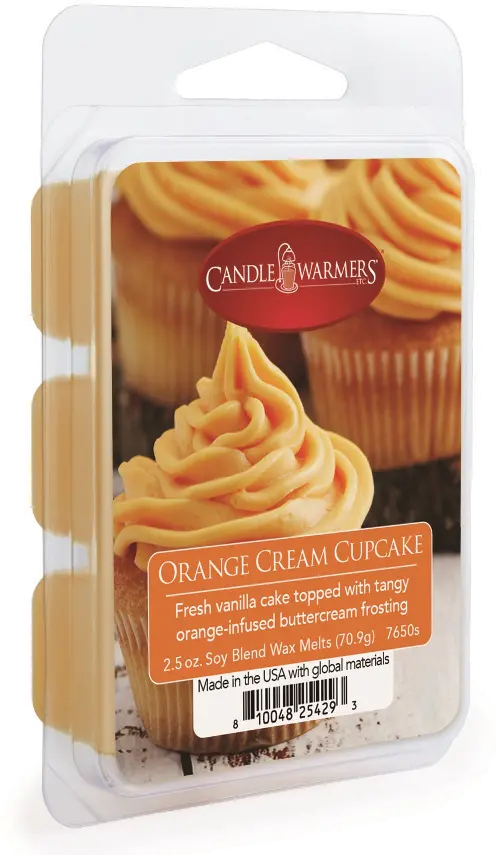 Orange Buttercream Cupcake Scented Wax Melts, Better Homes