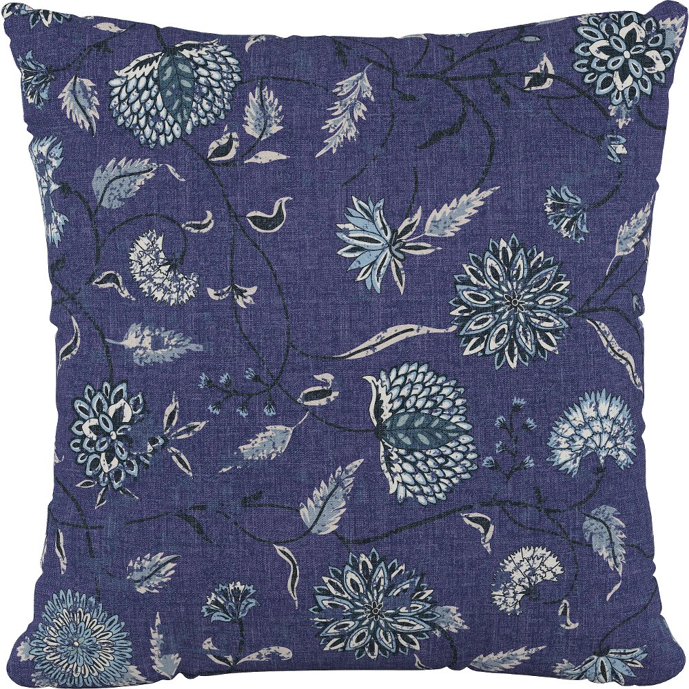 18 Dahlia Indigo Pillow - Skyline Furniture