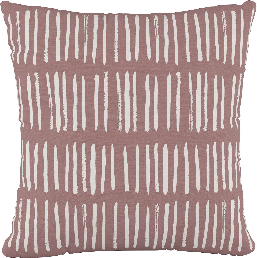 18 Dash Dusty Pink Pillow - Skyline Furniture