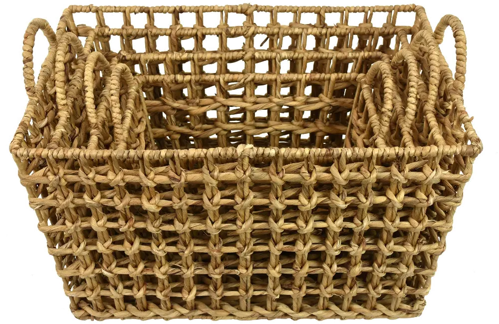 Medium Water Hyacinth Basket-1