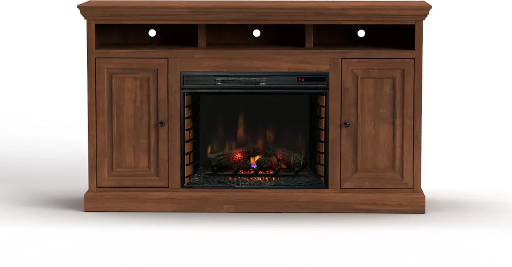 Largo Bourbon 67  Fireplace TV Stand-1