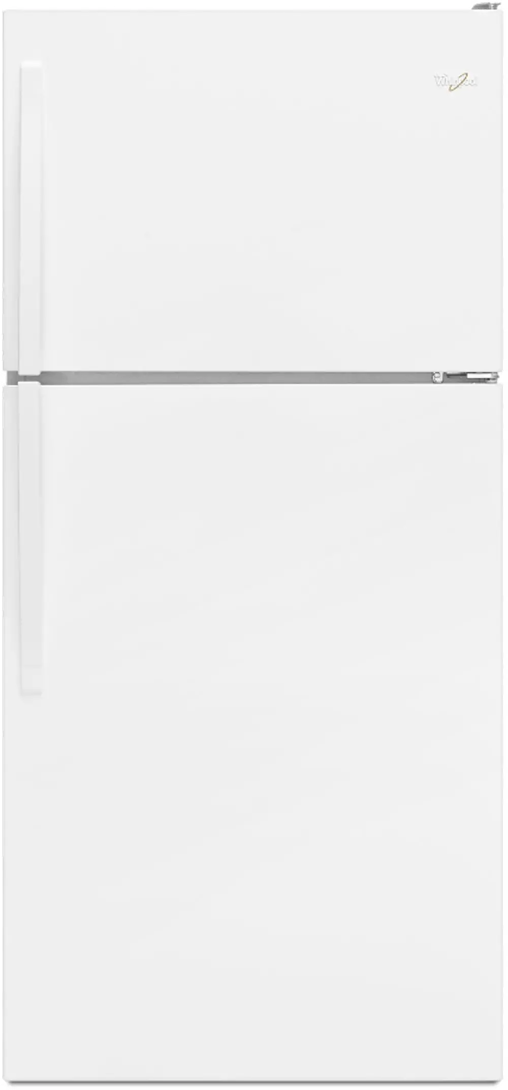 WRT138FFDW Whirlpool 18 Cu Ft Top Freezer Refrigerator - White-1