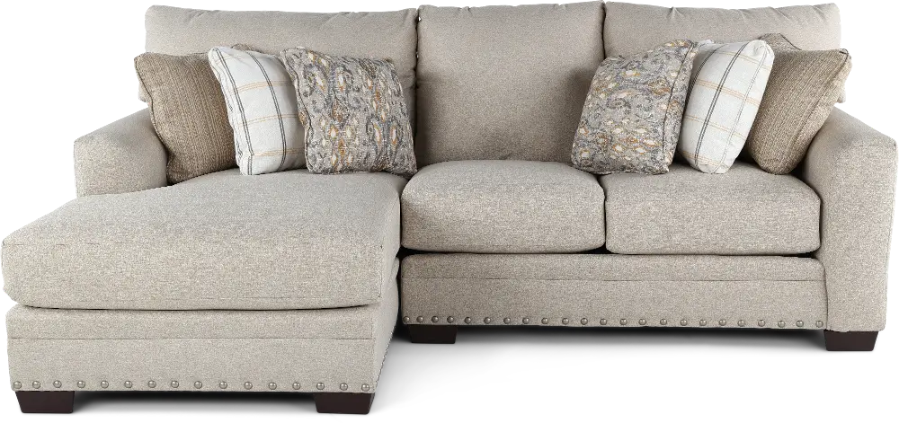 2PC/MDLTN/RLV/LCHSE Middleton Beige 2 Piece Chaise Sectional-1