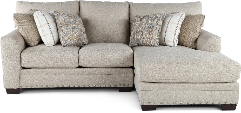 2PC/MDLTN/LLV/RCHSE Middleton Beige 2 Piece Chaise Sectional-1