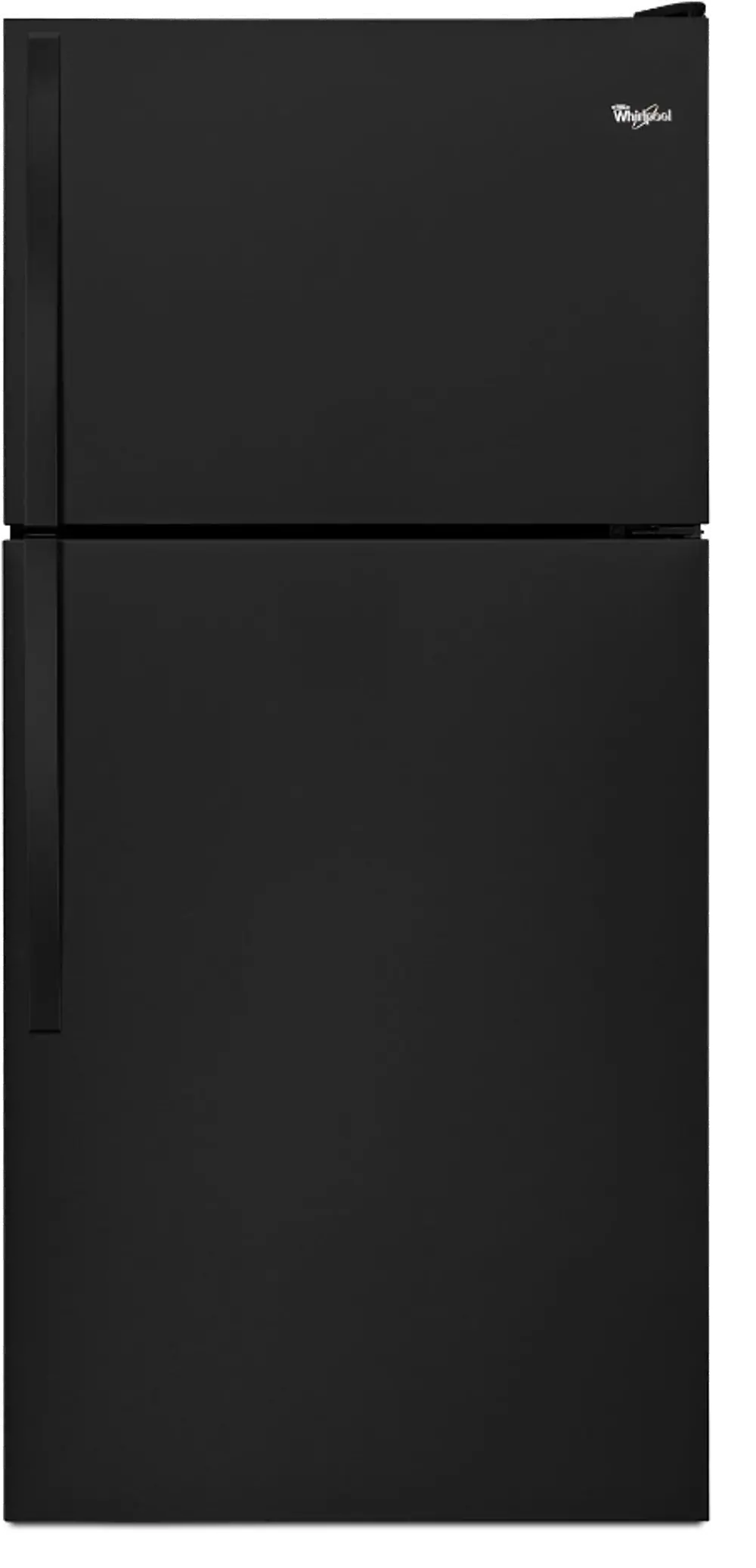 WRT138FFDB Whirlpool 18 Cu Ft Top Freezer Refrigerator - Black-1
