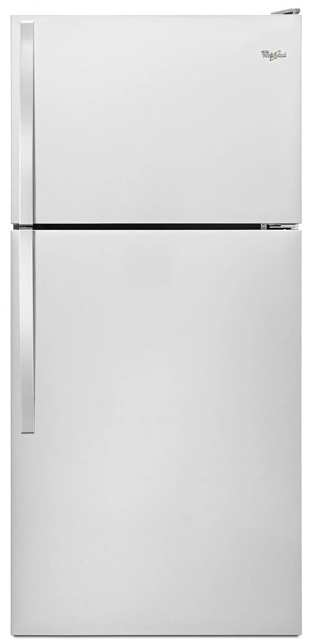 WRT138FFDM Whirlpool 18 cu ft Top Freezer Refrigerator - Stainless Steel-1