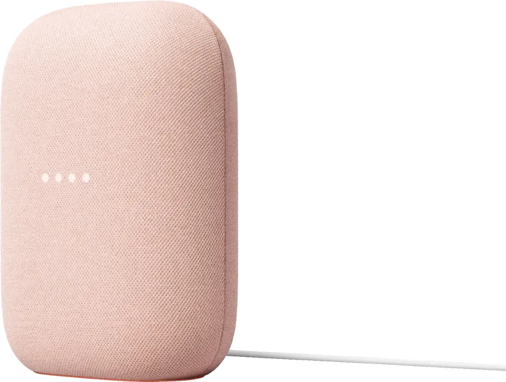 GA01587US Google Nest Audio Smart Speaker - Pink Sand-1